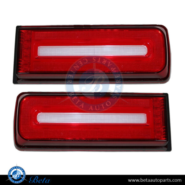 4639068100-463-906-8300-mercedes-g-class-tail-lamp-upgrade-to-2018-look-spare-parts.jpg Mercedes G-Class W463 (1992-2017), Tail Lamp Upgrade to 2018 Look (Red), China, 4639068100 / 4639068300