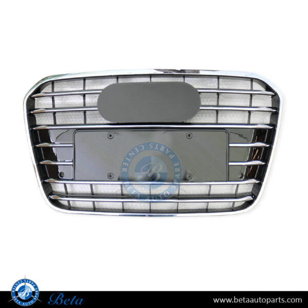 Audi A6 (2011-2014), Radiator Grille with Chrome Moulding, China, 4G0853651T94