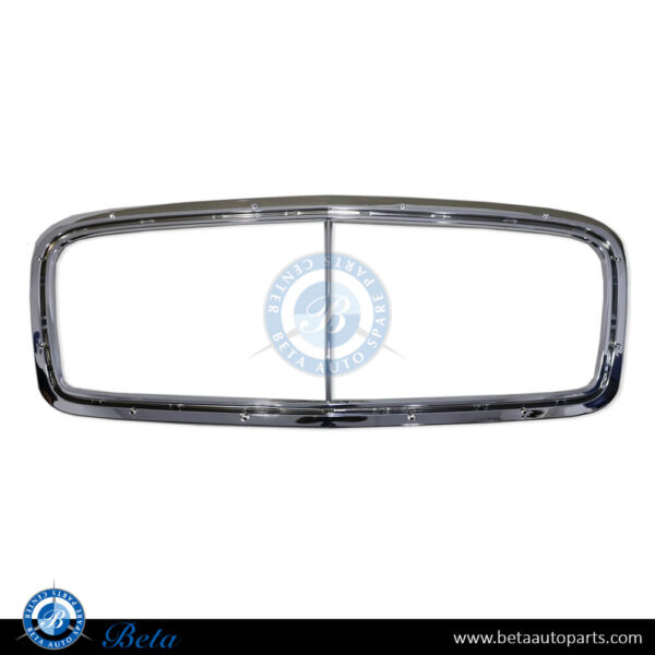 4W0853667-bentley-flying-spur-grille-frame-spare-parts-1.jpg Bentley Flying Spur (2016-2019), Radiator Grille Frame (Chrome), China, 4W0853667