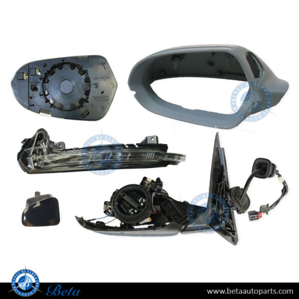 Audi A6 (2011-2018), Side Mirror (Left), Taiwan, 4G1857409AA01C