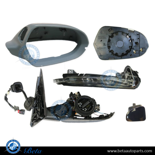 Audi A6 (2011-2018), Side Mirror (Right), Taiwan, 4G1857410AA01C