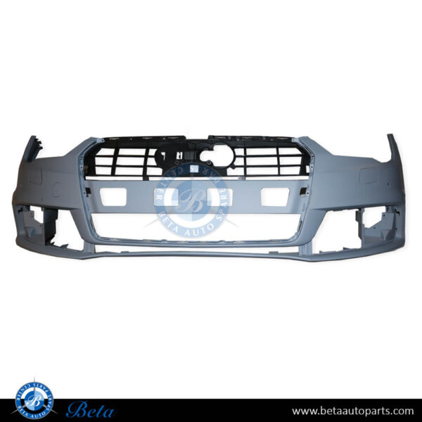 Audi A7 (2015-2018), Front Bumper, China, 4G8807065BT