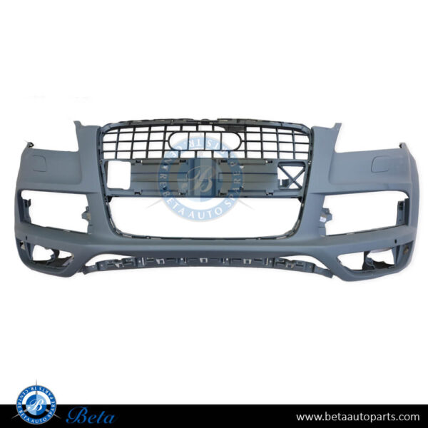 Audi Q7 S-Line (2010-2015), Front Bumper, China, 4L0807105M