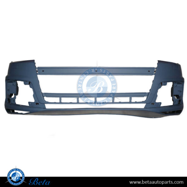 Audi Q7 S-Line (2016-2019), Front Bumper, China, 4M0807065D