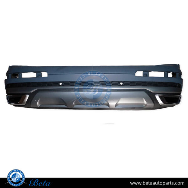 4m0807511-audi-q7-s-line-rear-bumper-with-pdc-and-park-assist.jpg Audi Q7 S-Line (2020-2024), Rear Bumper with PDC with Park Assist, China, 4M08075112