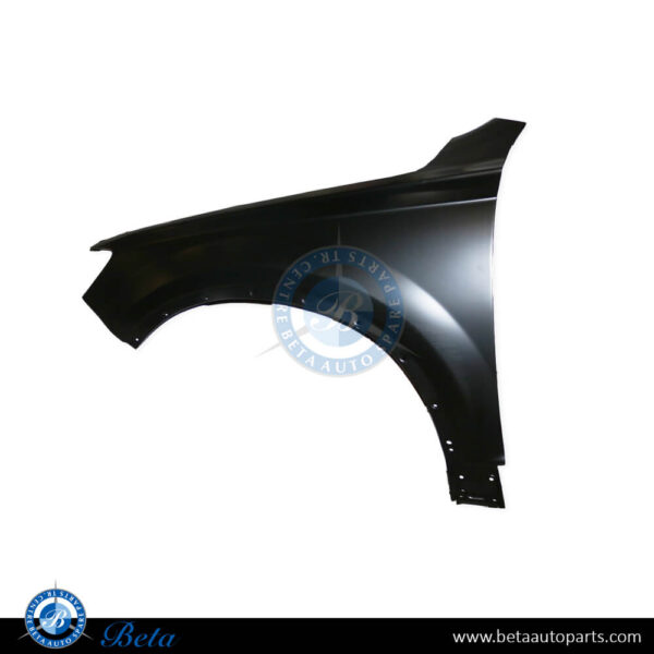 Audi Q7 (2016-Up), Front Fender - Aluminum (Left), China, 4M0821105D / 4M0821105C