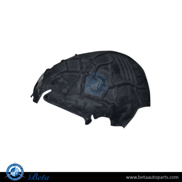 Audi Q7 (2016-Up), Front Wheel Fender Liner Flannel (Left), China, 4M0821171S, 4M0821171Q, 4M0821171AG, 4M0821171P, 4M0821171R, 4M0821171AF