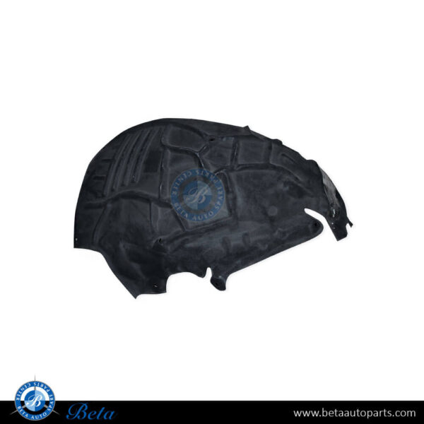 Audi Q7 (2016-Up), Front Wheel Fender Liner Flannel (Right), China, 4M0821172R, 4M0821172P, 4M0821172Q, 4M0821172S