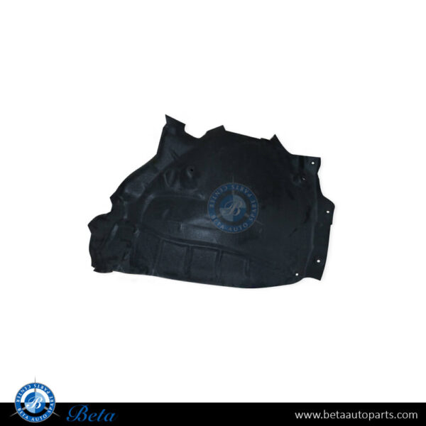 Audi Q7 (2016-Up), Front Wheel Fender Liner Rear Half Flannel (Left), China, 4M0821191G