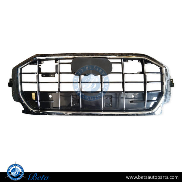 4m8853651as-audi-q8-radiator-grille-with-pdc-acc-camera-hole.jpg Audi Q8 (2019-Up), Radiator Grille with PDC with ACC with Camera Hole, China, 4M8853651AS / 4M8853651AH
