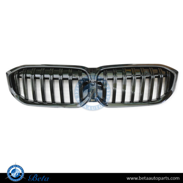 BMW 3 Series G20 LCI (2023-Up), Radiator Grille M-Tek with Camera Hole (Gloss Black), China, 51115A1BFB0