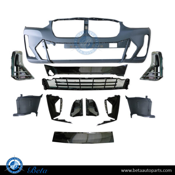 BMW X3 / X4 G01 LCI / G02 LCI (2022-2023), Front Bumper M-Tek with PDC with Park Assist, China