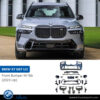 BMW X7 G07 LCI (2023-Up), Front Bumper M-Tek, China