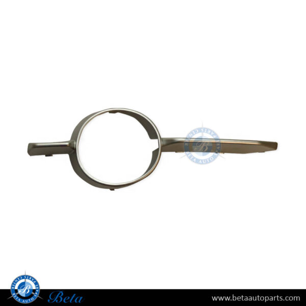 BMW X6 E71 (2008-2014), Fog Lamp Cover Moulding - Chrome (Left), China, 51117188385