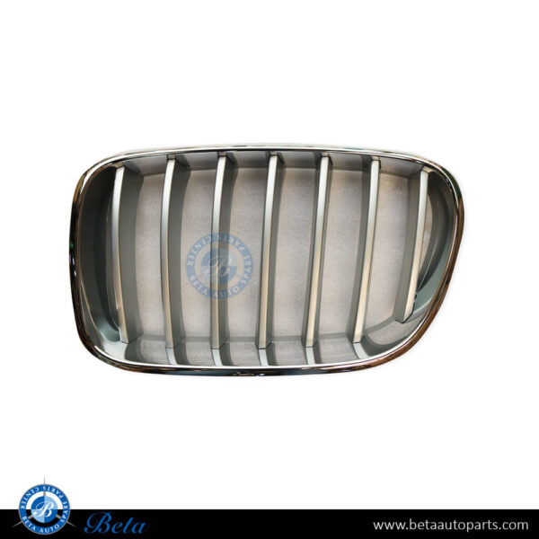 BMW X3 F25 (2011-2014), Radiator Grille - Titanium (Right), China, 51117237422