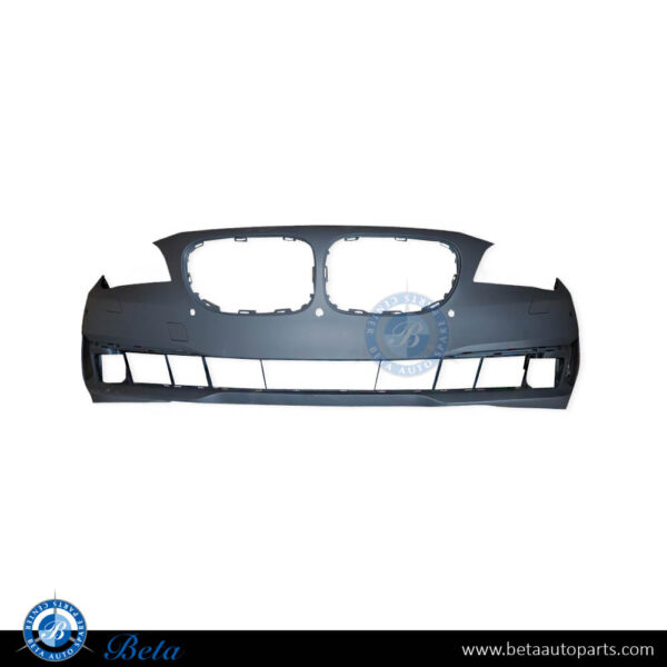 51117313945-bmw-7-series-f01-f02-lci-front-bumper-with-pdc-with-washer-without-camera.jpg BMW 7 Series F01 / F02 LCI (2013-2015), Front Bumper with PDC with Washer without Camera Hole, Taiwan, 51117313945