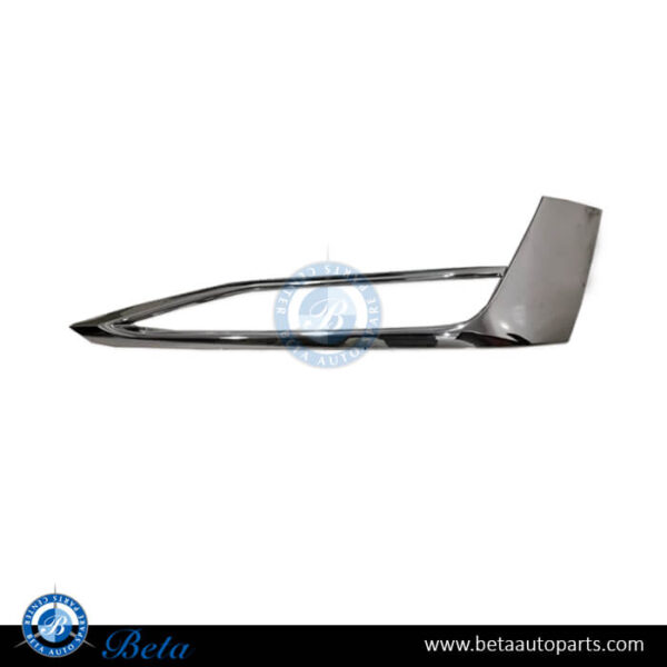 51117385284-lh-fog-lamp-chrome.jpg BMW 5 Series G30 (2017-2020), Fog Lamp Cover Moulding Luxury - Chrome (Right), China, 51117385284
