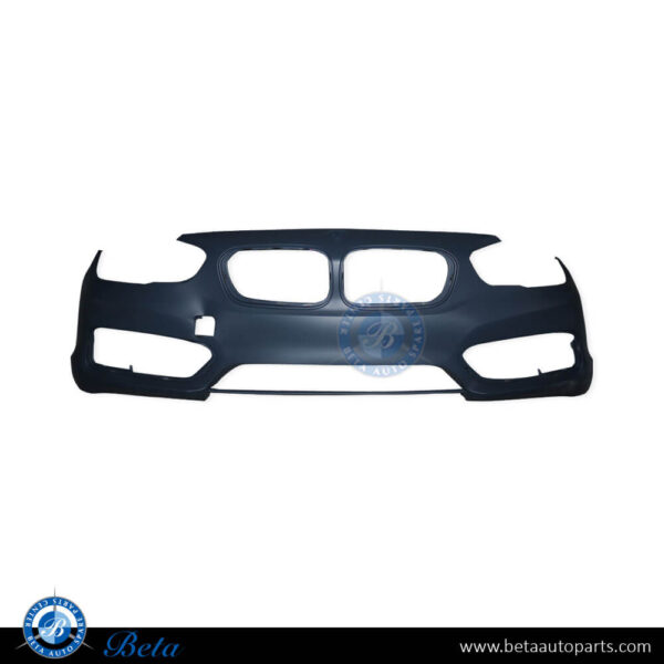 BMW 1 Series F20 / F21 LCI (2015-2019), Front Bumper without PDC / Washer (Urban/Sport), Taiwan, 51117429715