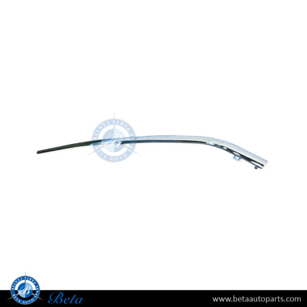BMW 7 Series G11 / G12 LCI (2020-2022), Front Bumper Upper Moulding Pure Excellence - Chrome (Left), China, 51117475197
