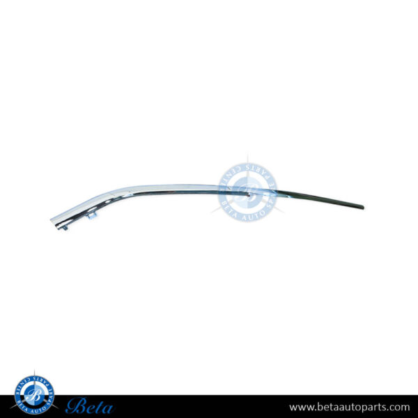 BMW 7 Series G11 / G12 LCI (2020-2022), Front Bumper Upper Moulding Pure Excellence - Chrome (Right), China, 51117475198