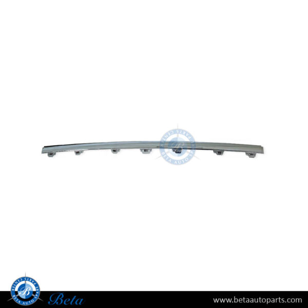 BMW 7 Series G11 / G12 LCI (2020-2022), Front Bumper Moulding - Chrome (Center), China, 51117475199