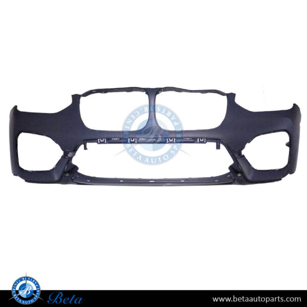 BMW X3 G01 (2018-2021), Front Bumper without PDC, China, 51117484779
