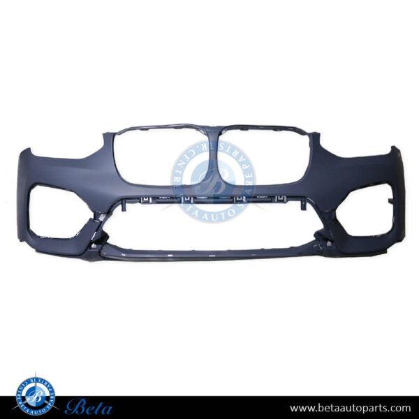 BMW X3 G01 (2018-2021), Front Bumper without PDC (Luxury Line), China, 51117488287
