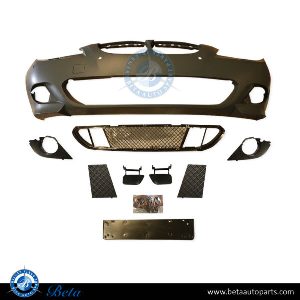 BMW 5 Series E60 LCI (2008-2009), Front Bumper M-Tek with PDC, Taiwan, 51117897208