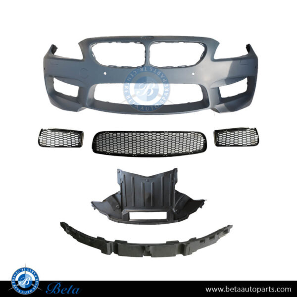 BMW 6 Series F06 (2012-2018), Front Bumper M6 Look with PDC, China, 51118055284