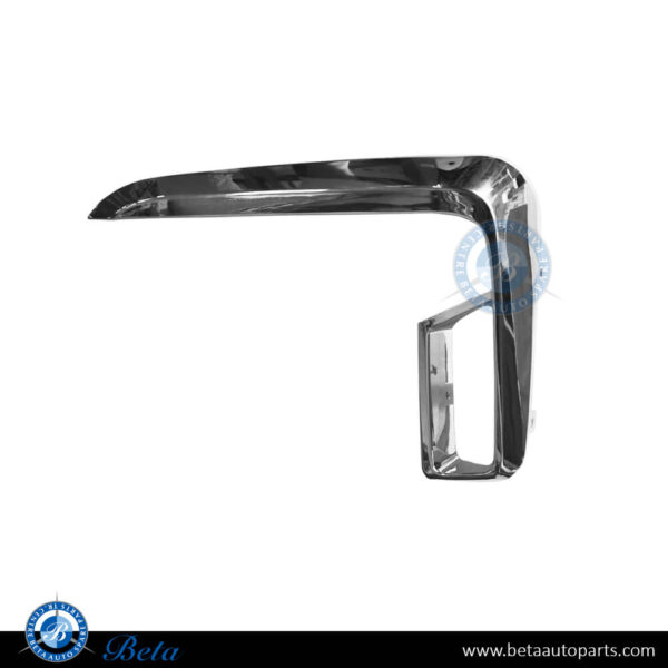 BMW 7 Series G11 / G12 LCI (2020-2022), Front Bumper Moulding M-Tek - Chrome (Left), China, 51118079585
