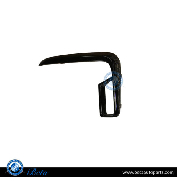 BMW 7 Series G11 / G12 LCI (2020-2022), Front Bumper Moulding M-Tek - Black (Left), China, 51118079587