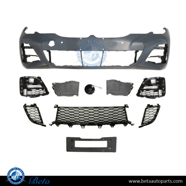 BMW 3 Series G20 (2019-2022), Front Bumper M-Tek with Pdc without ACC / PAS, China, 51118099895