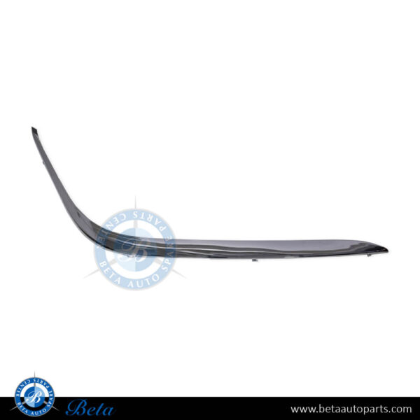 BMW 7 Series E38 (1995-2001), Front Bumper Moulding without Washer - Chrome (Right), Taiwan, 51118125438