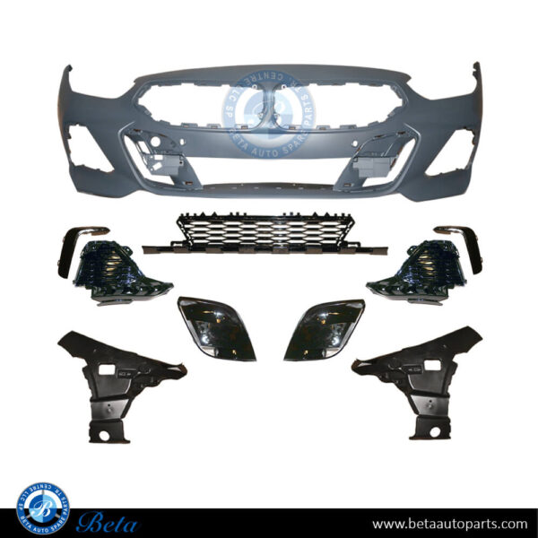 BMW Z4 G29 (2018-Up), Front Bumper M-Tek with PDC, China, 51118746249