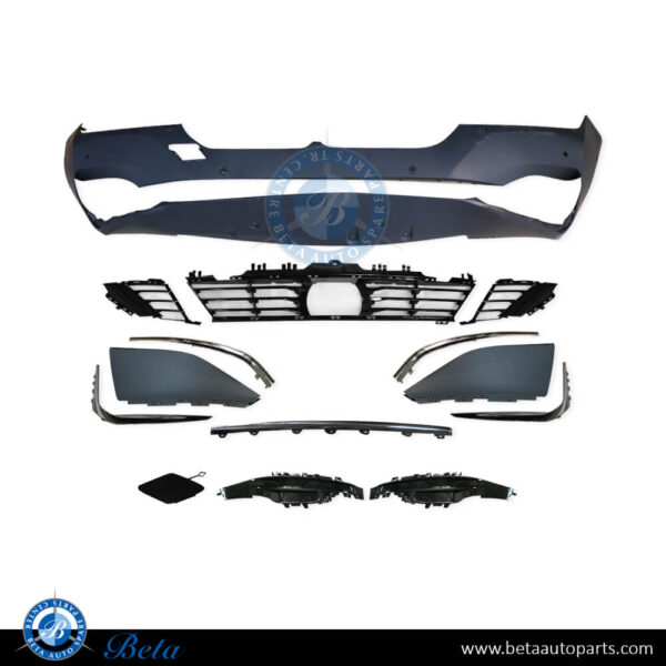 BMW 7 Series G11 / G12 LCI (2020-2022), Front Bumper with PDC with ACC with Park Assist with Remote Parking, China