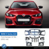 BMW 4 Series G22 (2021-Up), Front Bumper M-Tek with PDC with Park Assist, China