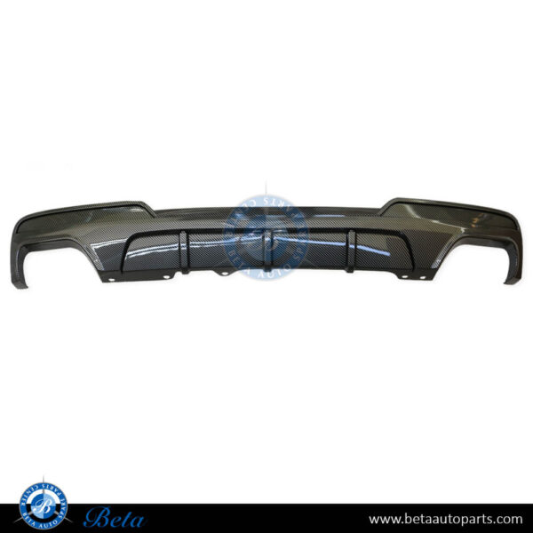 BMW 5 Series F10 (2010-2016), Rear Diffuser M-Performance for M-Tek (Carbon), China, 51128050480