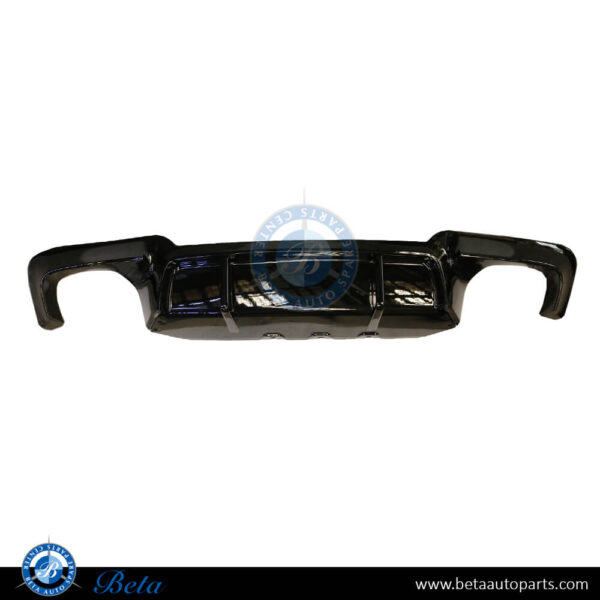51128050480-bmw-5-series-f10-rear-diffuser-v-look-for-m-tek-gloss-black.jpg BMW 5 Series F10 (2010-2016), Rear Diffuser M5 V Look for M-Tek (Gloss Black), China, 51128050480