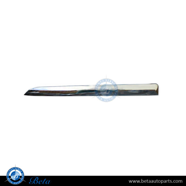 BMW 7 Series G11 / G12 LCI (2020-2022), Rear Bumper Moulding M-Tek - Chrome (Left), China, 51128076423