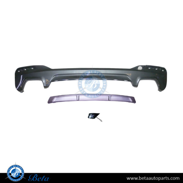 BMW 5 Series G30 LCI (2021-2023), Rear Diffuser M-Tek, China, 51128098694