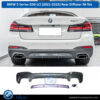 BMW 5 Series G30 LCI (2021-2023), Rear Diffuser M-Tek, China, 51128098694
