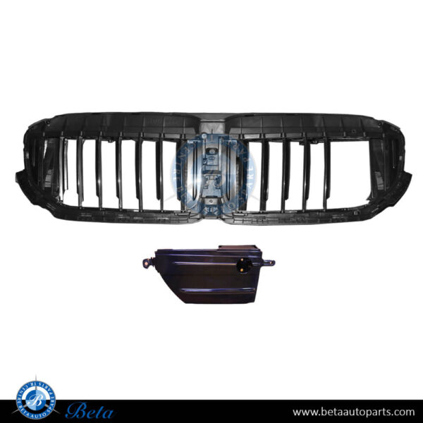 BMW 7 Series G11 / G12 LCI (2020-2022), Top Air Flaps with Night Vision for M-Tek, China, 51135A21AA0 / 51138080997