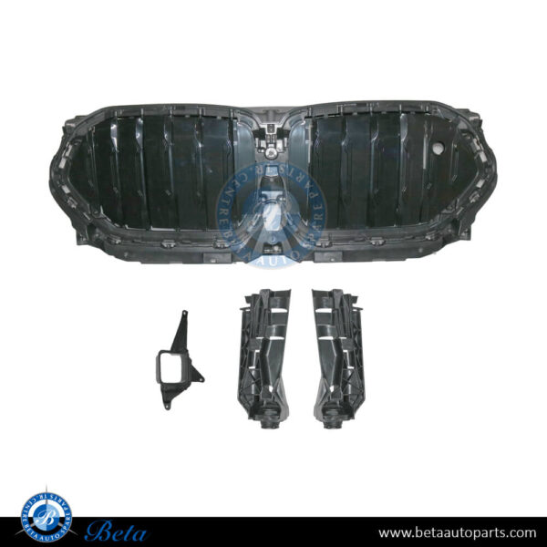 BMW X6 G06 (2020-2023), Top Air Flaps with Night Vision (Shadow Line), China, 51135A29C25 / 51138081416