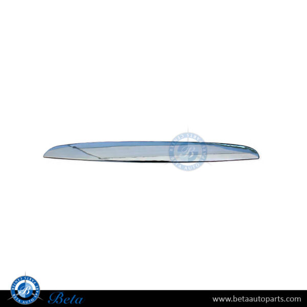 BMW 3 Series E90 (2005-2008), Hood Moulding - Chrome (Right), China, 51137117242