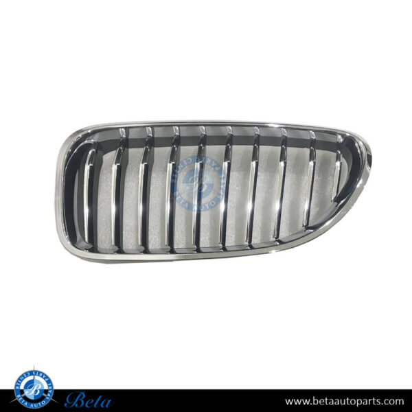 BMW 6 Series F06 / F13 (2012-2018), Radiator Grille - Black and Chrome (Left), Taiwan, 51137211921