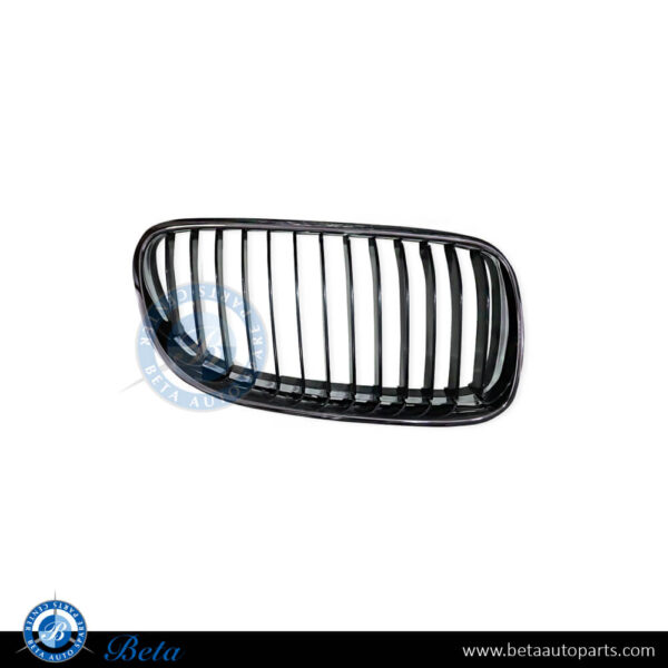BMW 3 Series E92 LCI (2009-2011), Radiator Grille - Black and Chrome (Right), Taiwan, 51137254968