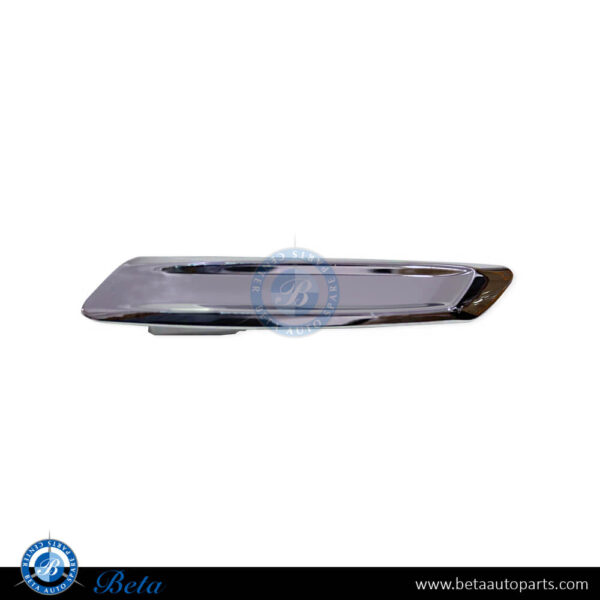 51137336646-bmw-5-series-f10-lci-fender-chrome-rh.jpg BMW 5 Series F10 LCI (2014-2016), Fender Moulding - Chrome (Right), China, 51137336646
