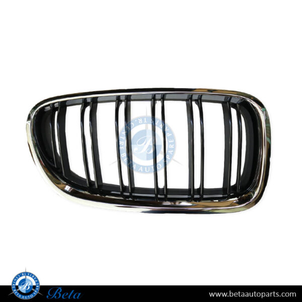 BMW 5 Series F10 LCI (2014-2016), Radiator Grille (Right), Taiwan, 51138057224