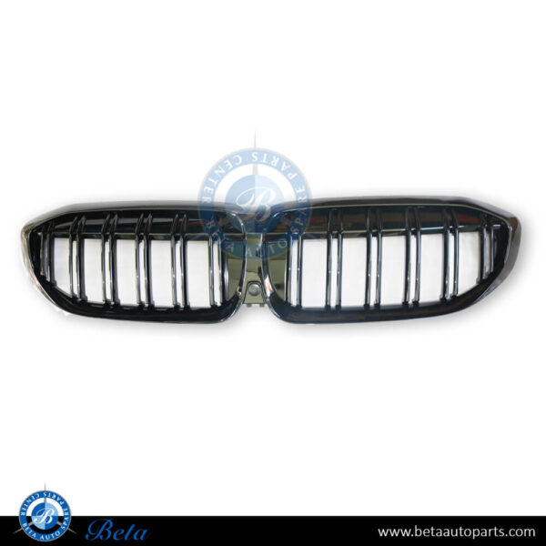 BMW 3 Series G20 (2019-2022), Radiator Grille M Look (Gloss Black), China, 51138072085