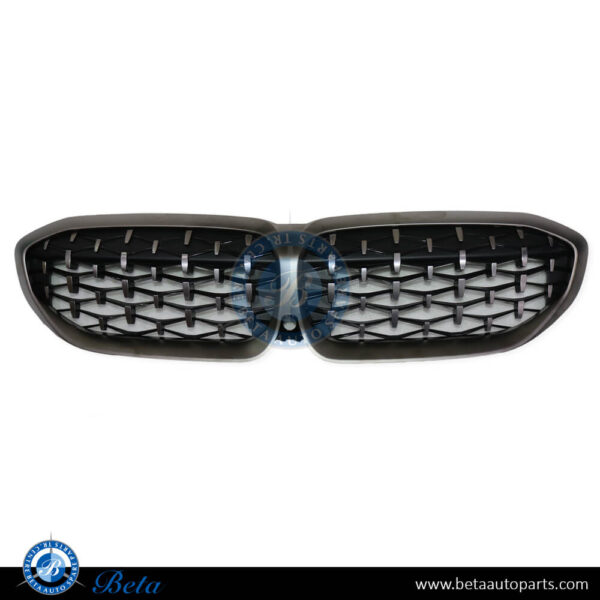 BMW 3 Series G20 (2019-2022), Radiator Grille M340 Stars Look with Camera Hole, China, 51138079742